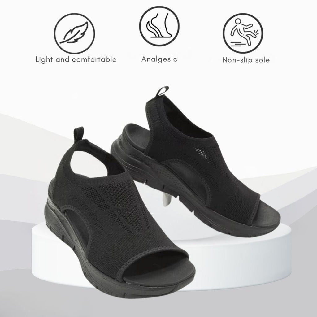 Eleganckie Ortopedyczne Sandały Letnie z Ergonomicznym Wsparciem