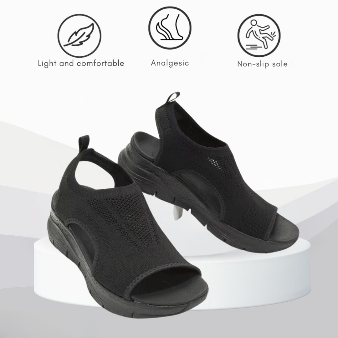Eleganckie Ortopedyczne Sandały Letnie z Ergonomicznym Wsparciem