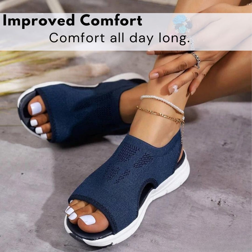 Eleganckie Ortopedyczne Sandały Letnie z Ergonomicznym Wsparciem