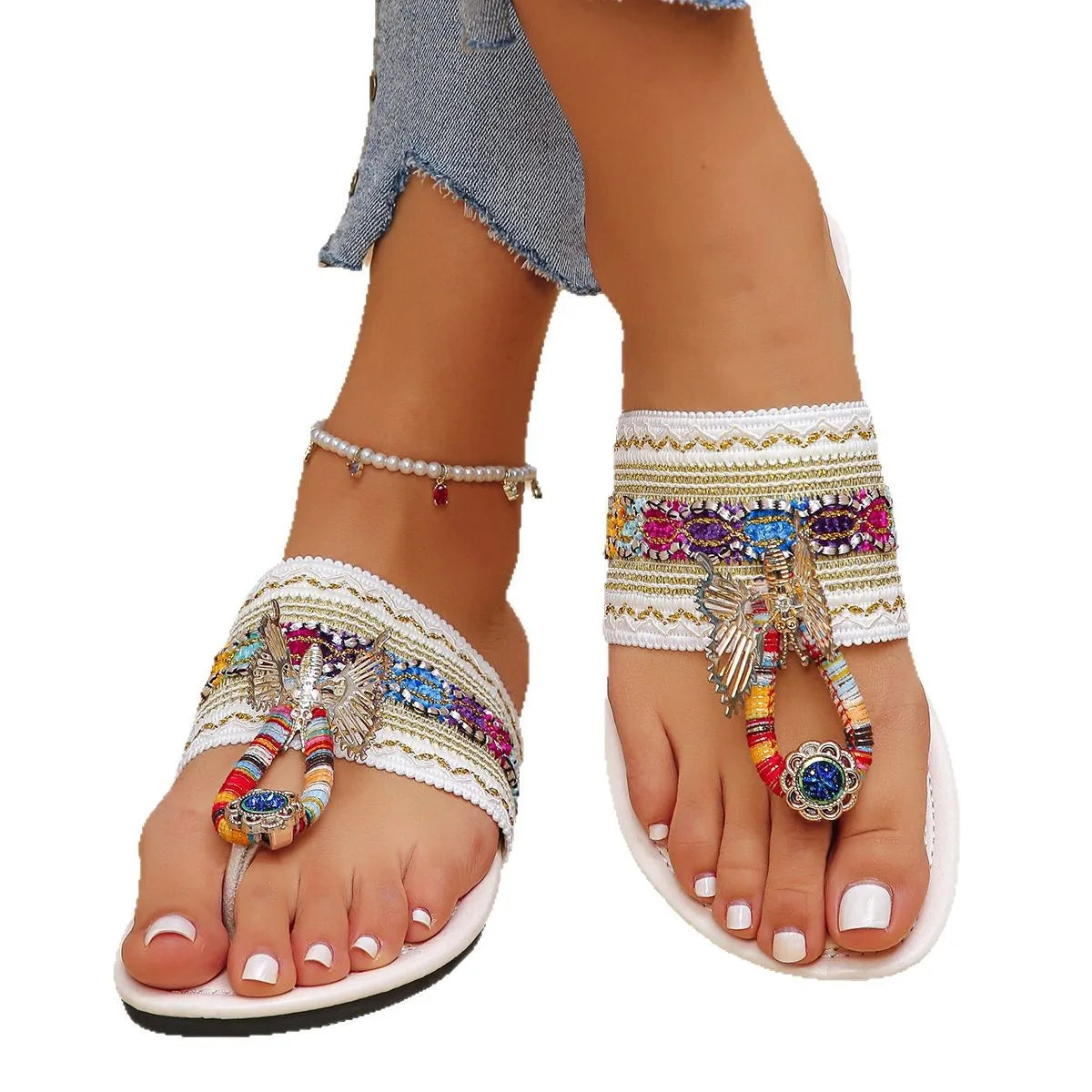 Letnie Papucie Boho w Stylu Relaksującym