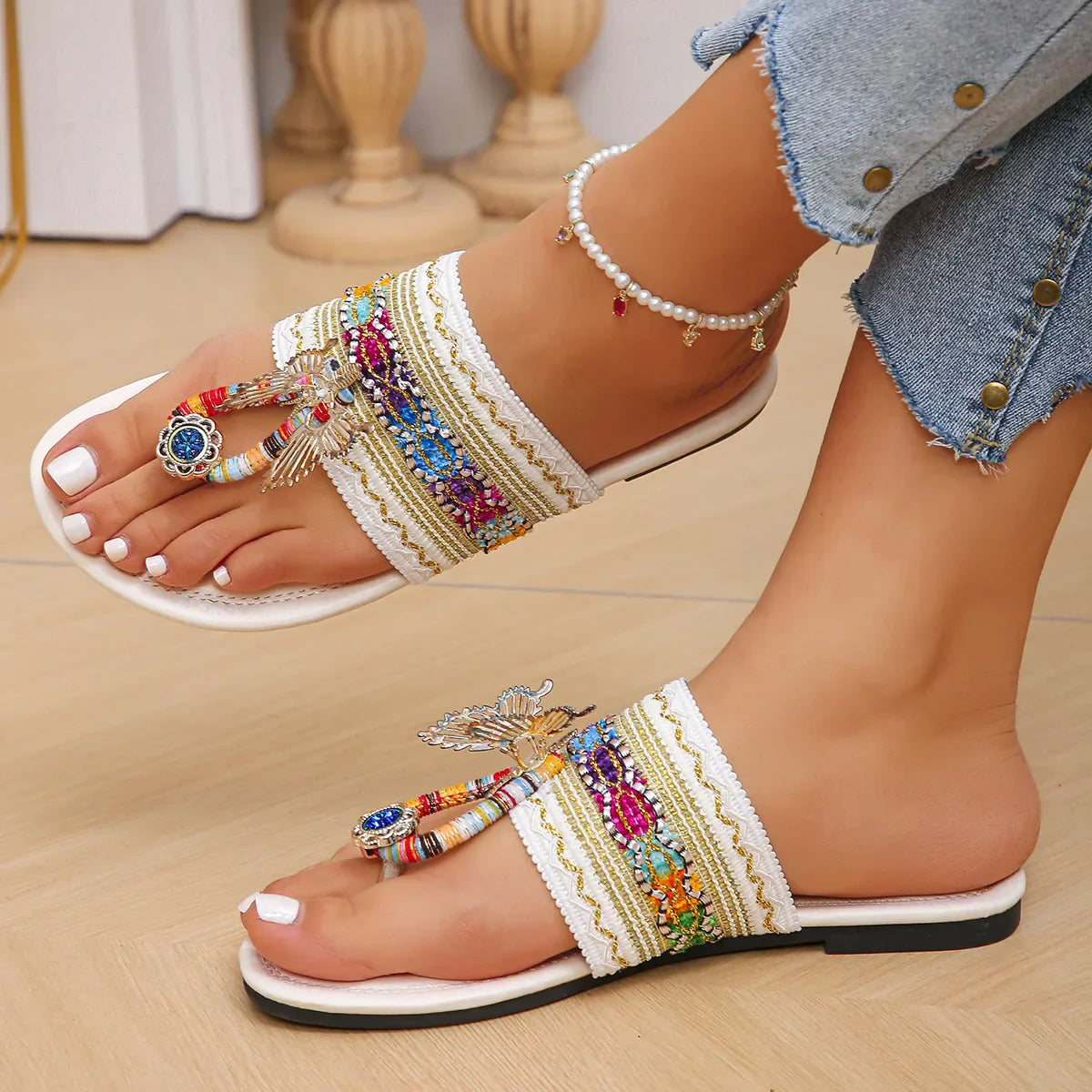 Letnie Papucie Boho w Stylu Relaksującym